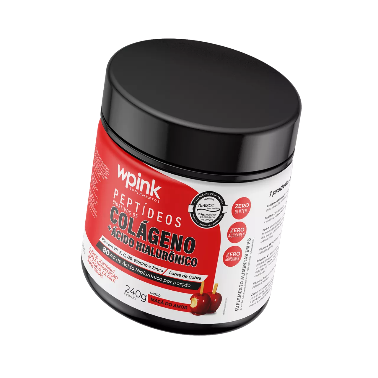 colágeno de maçã do amor - 240g - the supply - Imagem 4