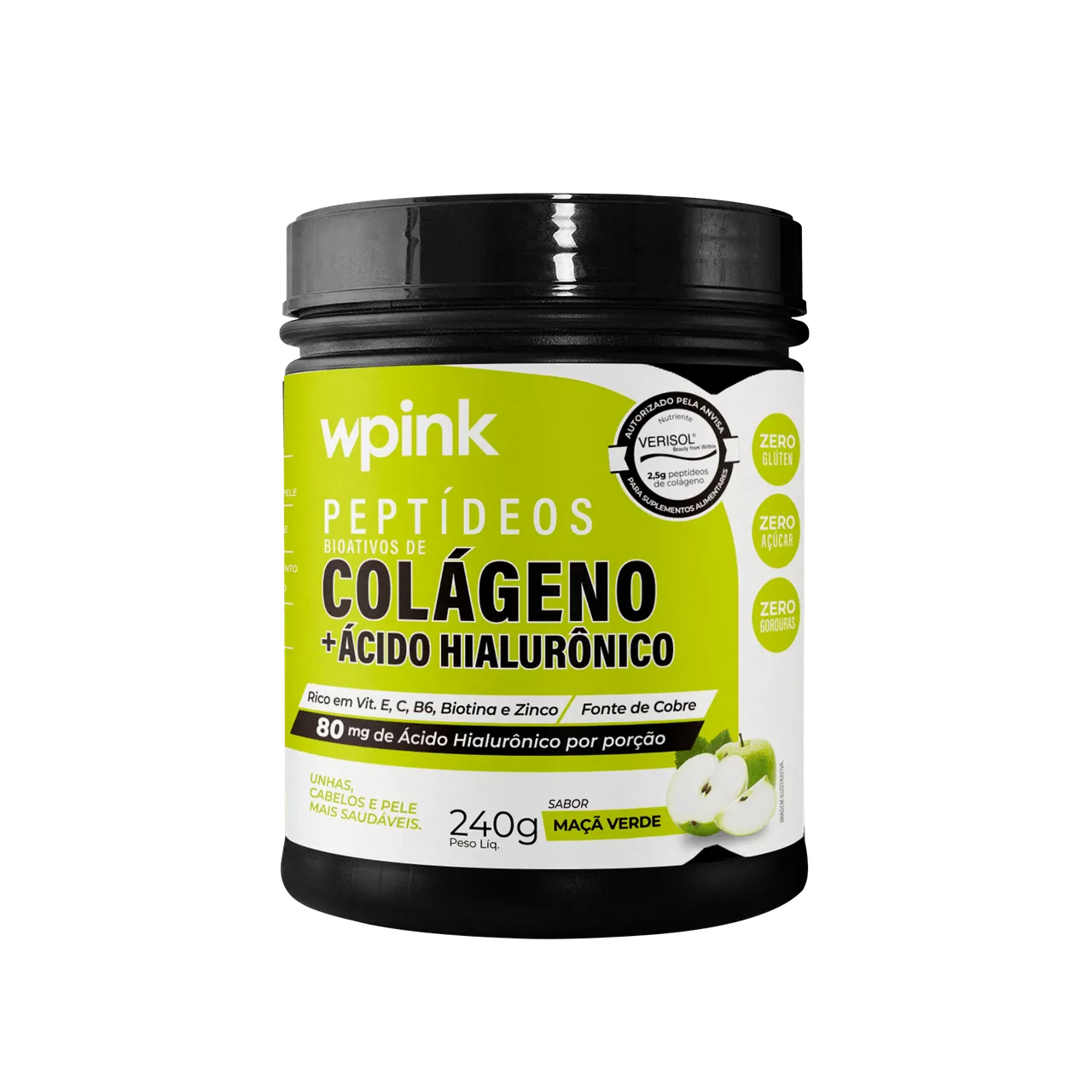 colágeno de maçã verde - 240g - the supply