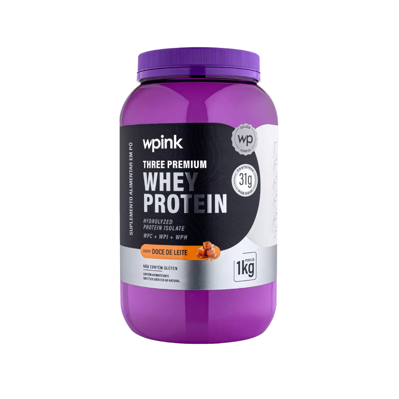 three premium whey protein doce de leite 3W - (1kg)
