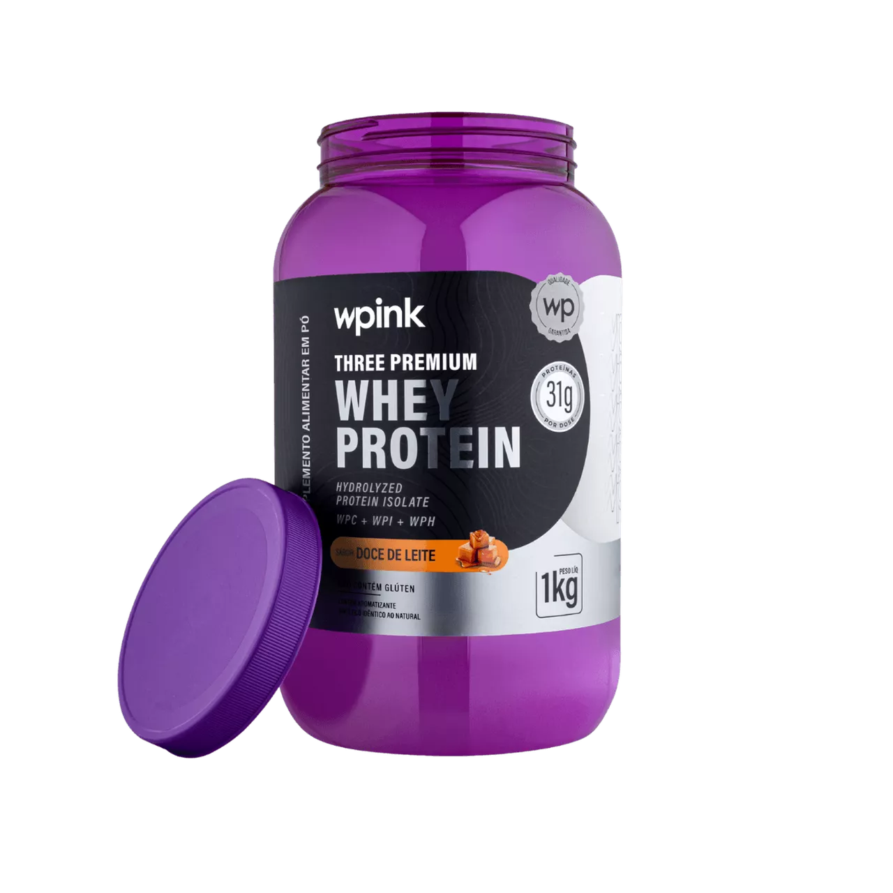 three premium whey protein doce de leite 3W - (1kg) - Imagem 7