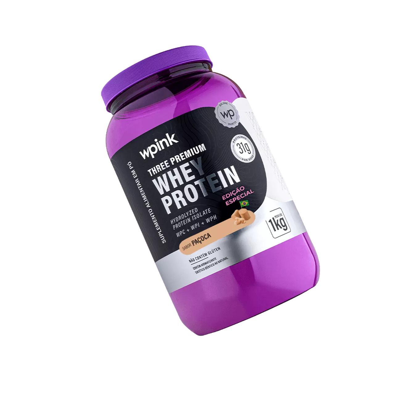 three premium whey protein paçoca 3W - (1kg) - Imagem 4