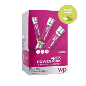 power pink de maçã verde - pré-treino – 300g